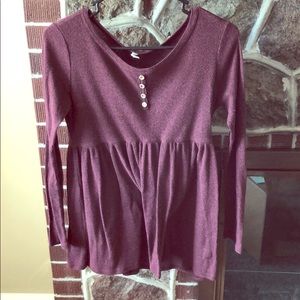 Long sleeve blouse